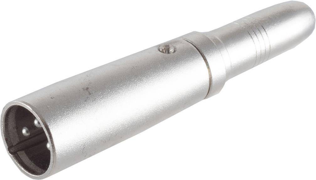 S/CONN maximum connectivity XLR-Stecker auf Klinkenkupplung 6,3 mm , MONO (55031)