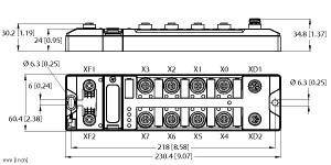 Turck Ethernet I/O-Modul TBIP-LL-4FDI-4FDX