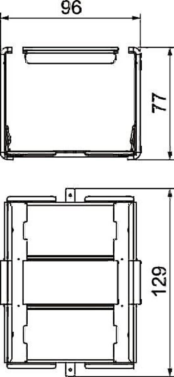 OBO Bettermann Stoßstellenverbinder PLM SI 0810