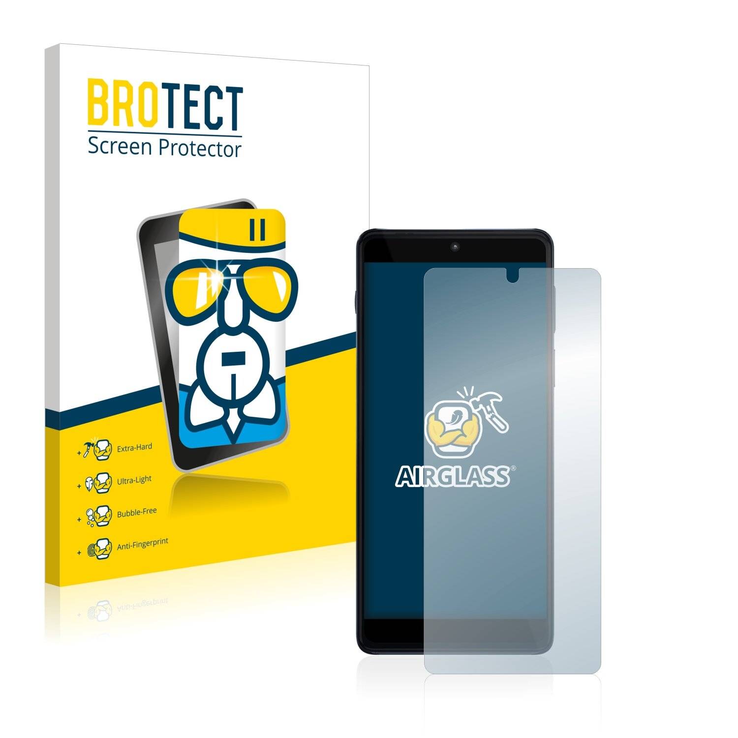 BROTECT AirGlass Schutzglas Folie für Motorola Edge 20