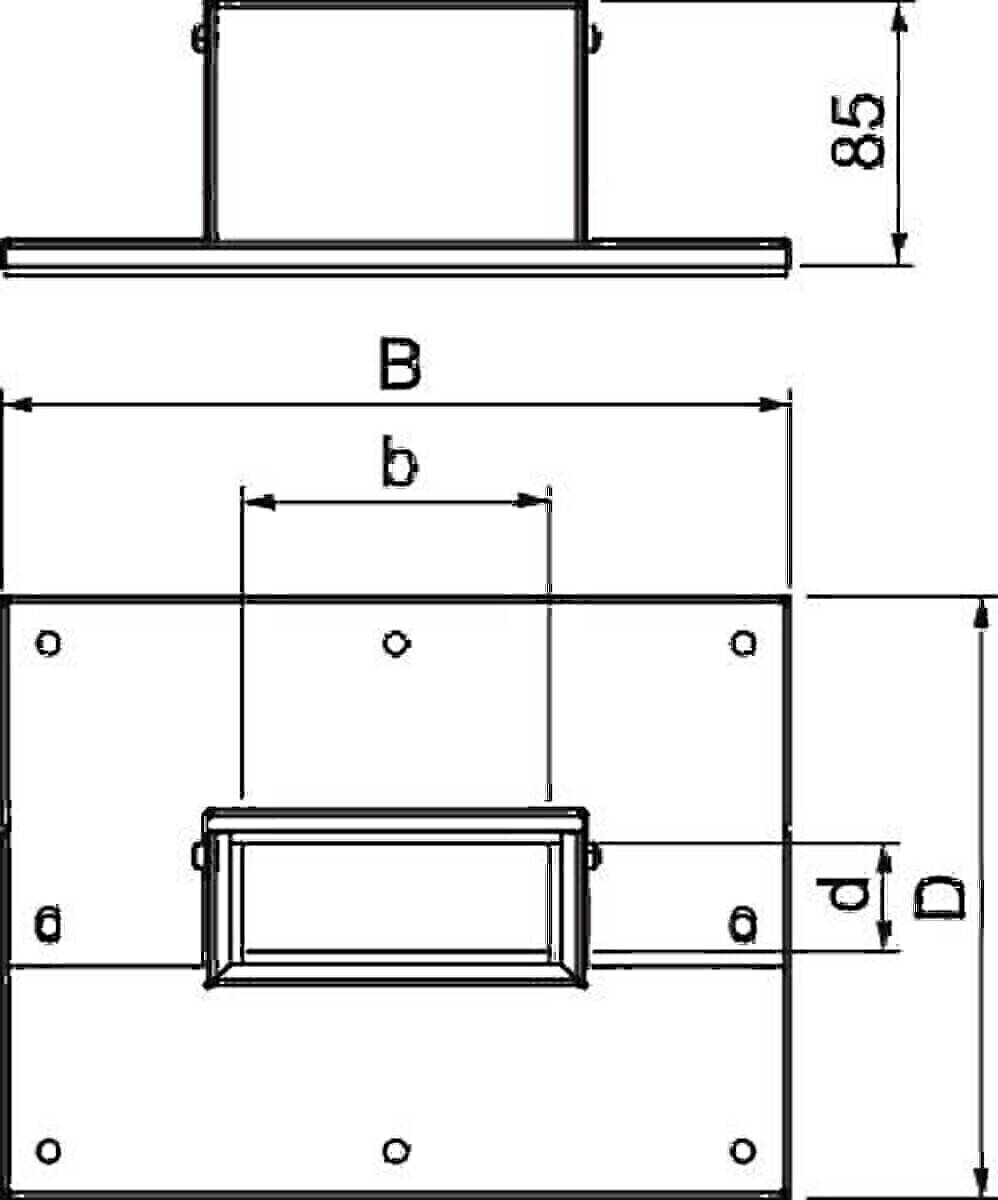 OBO Bettermann Wandanschlusskragen PLM WC 0410 FS