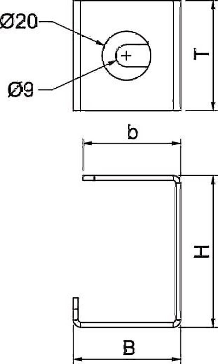 OBO Bettermann Kabelbügel PLM CB 0810 FS