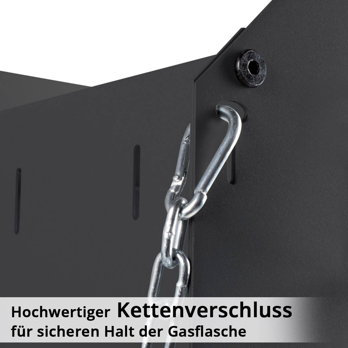 STAHLWERK Schweißwagen mit 1,5 mm Wandstärke mit Halterung für Schläuche