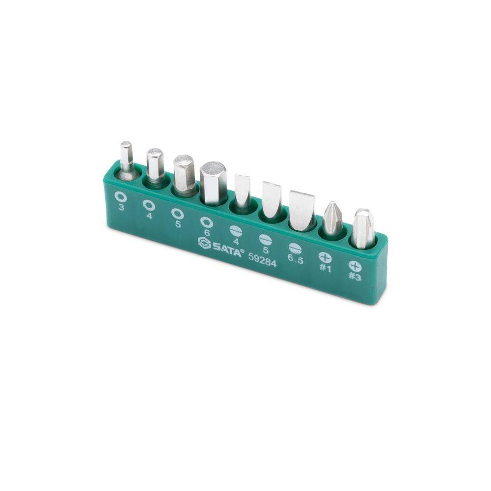 SATA 1/4" 6-kant Steckschlüssel Satz, 52-tlg.