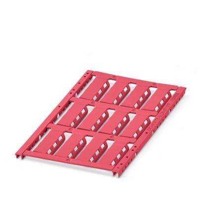 Rotes Industrialregal für schwere Lagerverwaltung mit geschlitzten Stahlträgern für verstellbare Konfigurationen und Langlebigkeit.