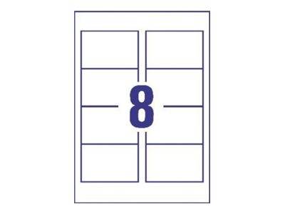 AVERY Zweckform Namensschilder mit Clip 9,0 x 6,0 cm, 1 Set