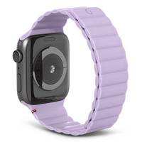 Decoded Silicone Magnetic Traction Strap Lite, Uhrenarmband, Apple, Apple Watch 38mm / 40mm / 41mm, Silikon, Violett