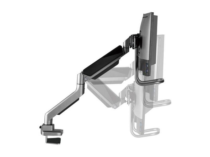 equip - Halterung - neigen - für LCD-Display / Curved LCD-Display - schwerlast - stainless steel - Schwarz (60""-120"")
