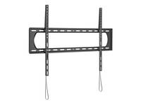 equip - Halterung - fest - für LCD-Display / Curved LCD-Display - schwerlast - stainless steel - Schwarz (60""-120"")