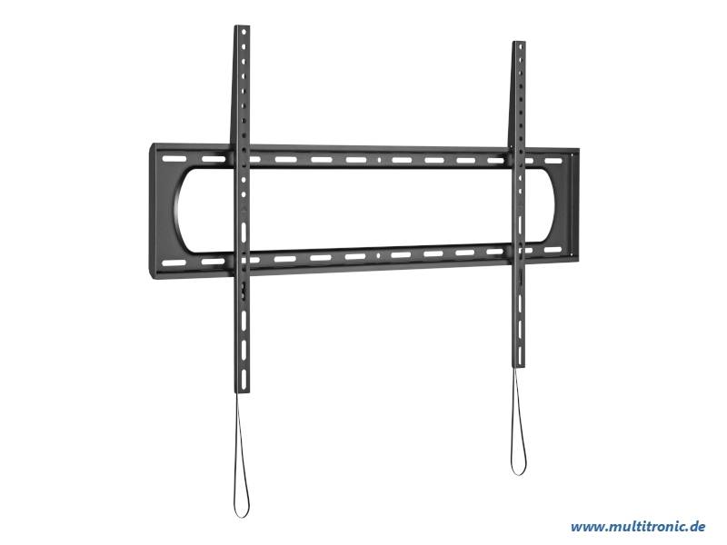 Equip Wandhalterung 60"-120"/120kg 1TFT fest - Edelstahl - Schwarz