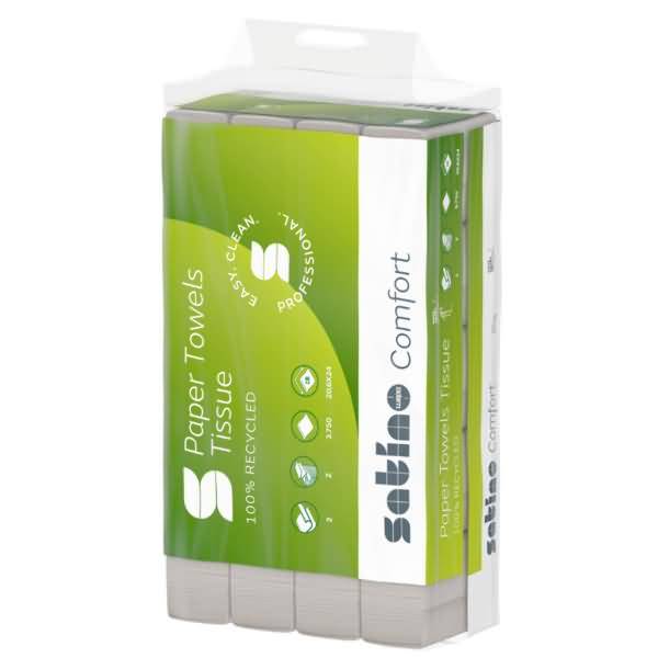 Papierhandtuch 277330 20,6x24cm 2-lagig Z.Falz 3.750 Blatt