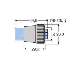 Turck Busabschlusswiderstand RKM 57-TR2