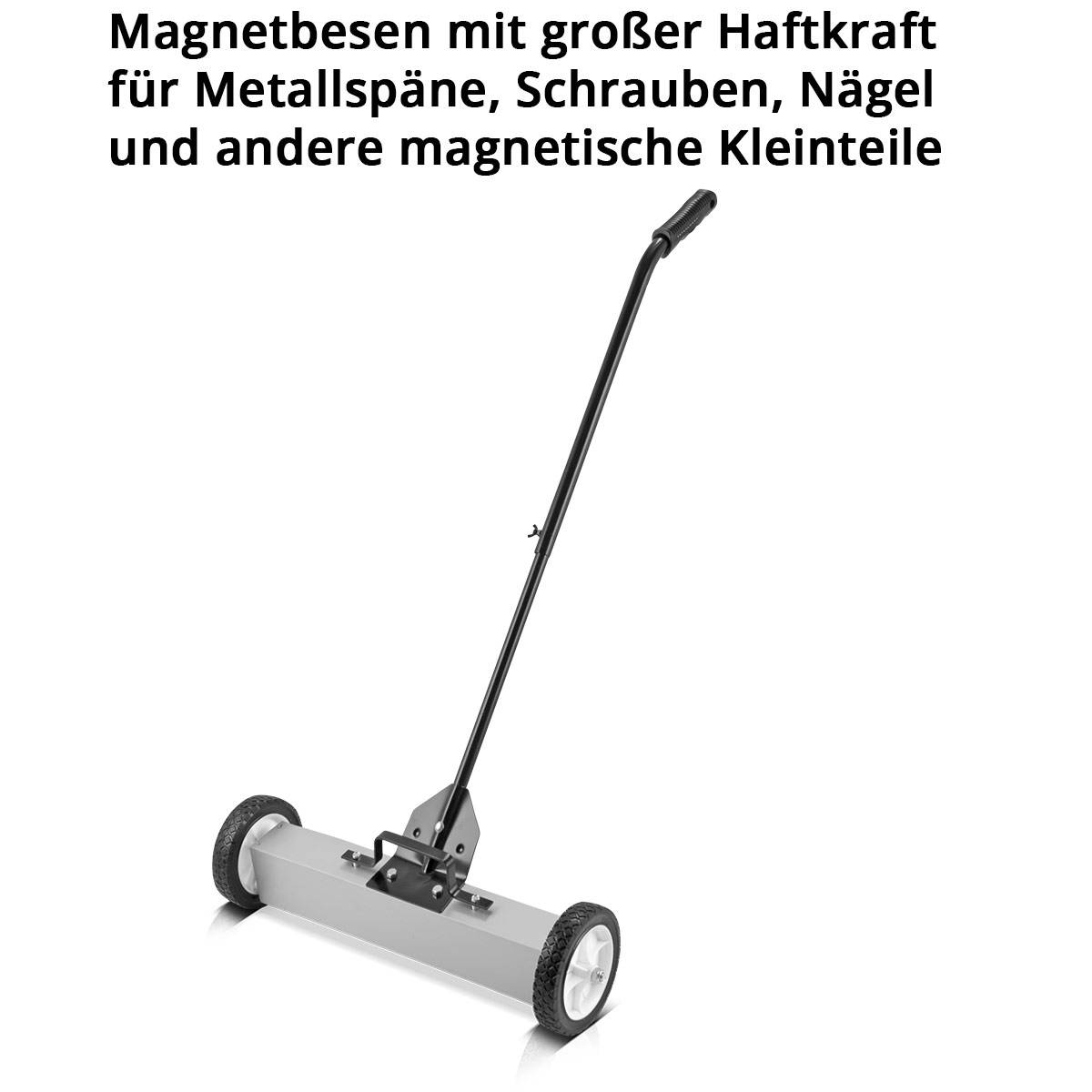 STAHLWERK Magnet-Bodenkehrer MBK-18 ST mit 457 mm Breite 15 kg Fassungsvermögen