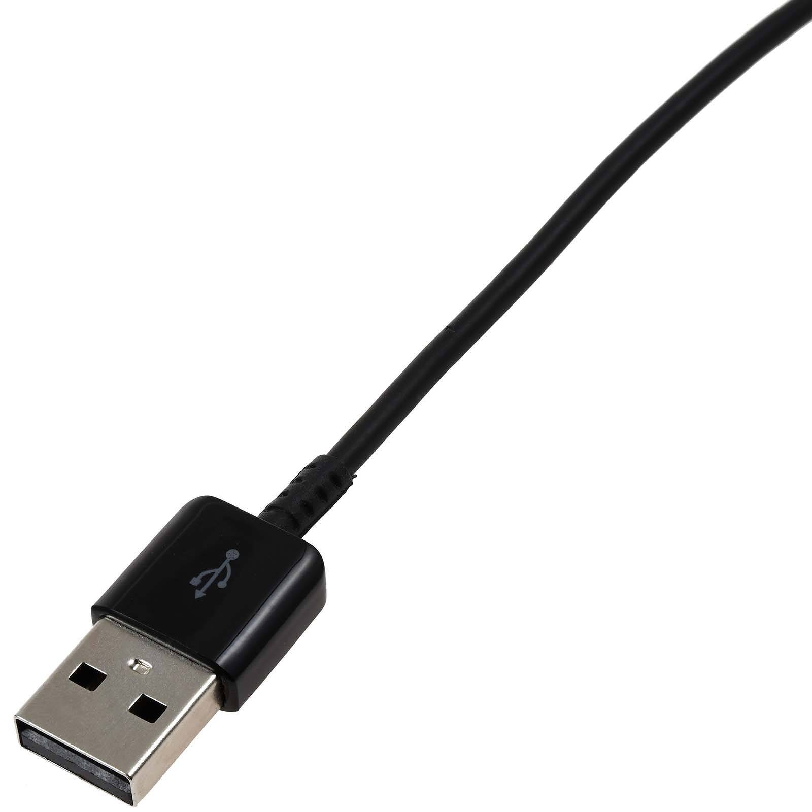 Samsung EP-DW700CBE USB-A - USB-C Kabel 1,5m Bulk Ersatzverpackung Schwarz