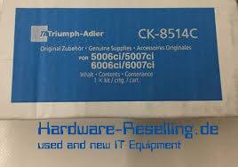 TA Triumph-Adler CK-8514C - 1T02NDCTA0 - Toner cyan - für 5006ci, 5007ci, 6006ci, 6007ci