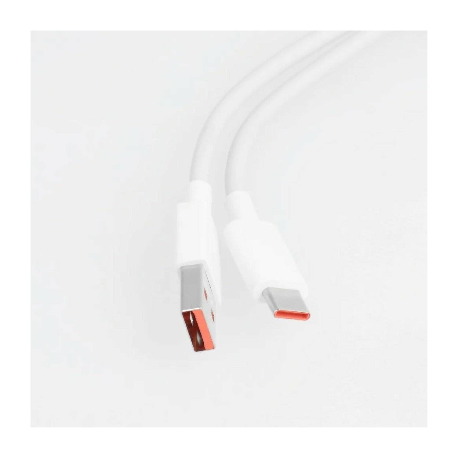 Original Ladekabel / Datenkabel USB-KABEL - Xiaomi USB-A - USB-C 6A 1 m Weiß