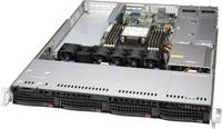 Supermicro Gehäuse SuperChassis 1U CSE-815TQC4-R504WB3 Black