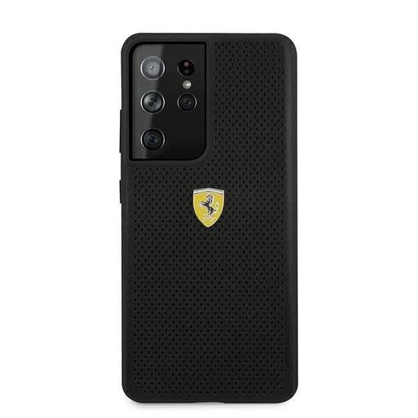 Ferrari FESPEHCS21LBK S21 Ultra G996 schwarz/schwarz Hardcase On Track Perforated