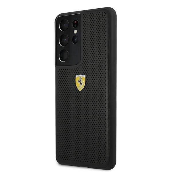 Ferrari FESPEHCS21LBK S21 Ultra G996 schwarz/schwarz Hardcase On Track Perforated