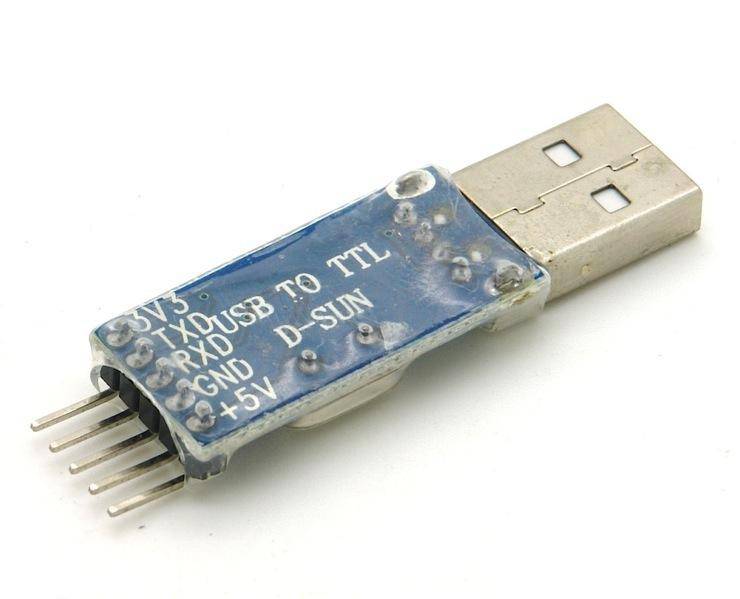 USB - TTL / UART / RS232 Adapter mit PL2303HX Chipsatz