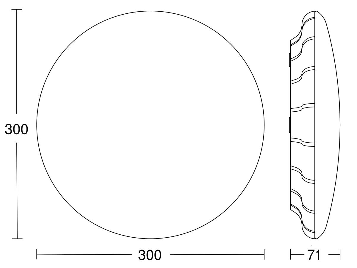 Steinel Sensor-LED-Innenleuchte RS PRO S10 SC 4000K
