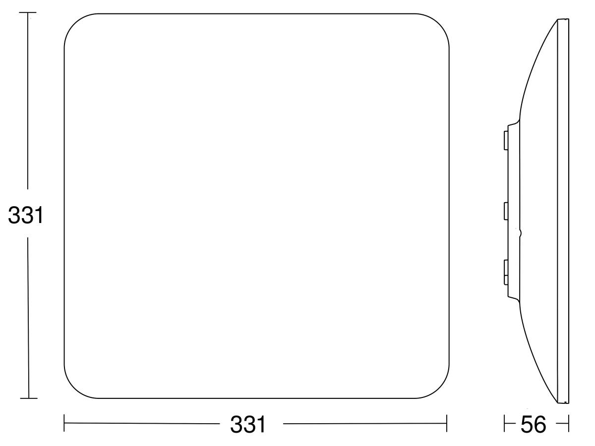 Steinel Sensor-LED-Innenleuchte RS PRO S30Q SC 3000K