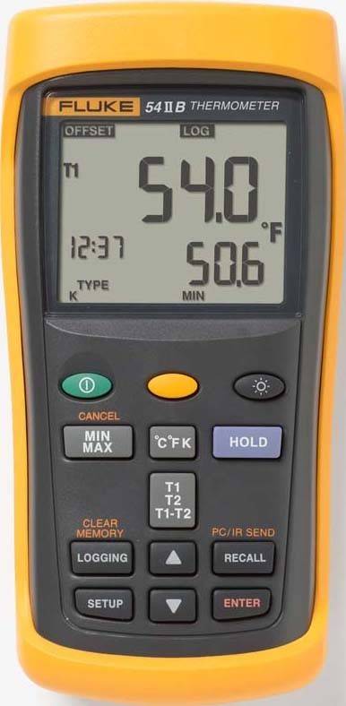 Fluke Thermometer m.Aufzeichn. FLUKE-54-2 B 60HZ