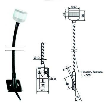Scharnberger+Hasenbein LED-Aufbau-Signalleuchte 32013
