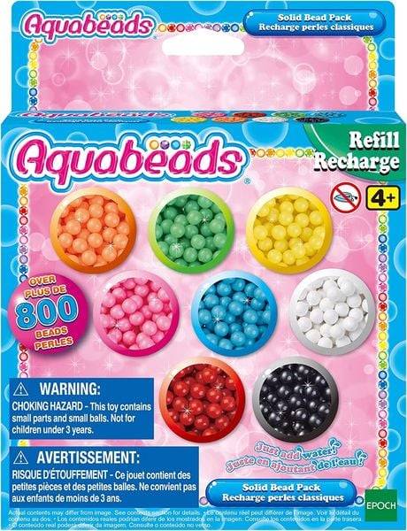 Aquabeads 31520 - Glitzerperlen Nachfüllset/Nachfüllpack