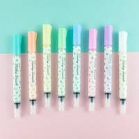 Pentel Milky, 1 Stück(e), Pink, Pinselspitze, Pink, Rund, Tinte auf Wasserbasis