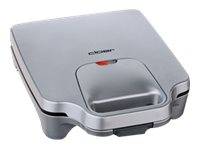 Cloer 6269 - Sandwichmaker - 1.8 kW - Weiß lackiert