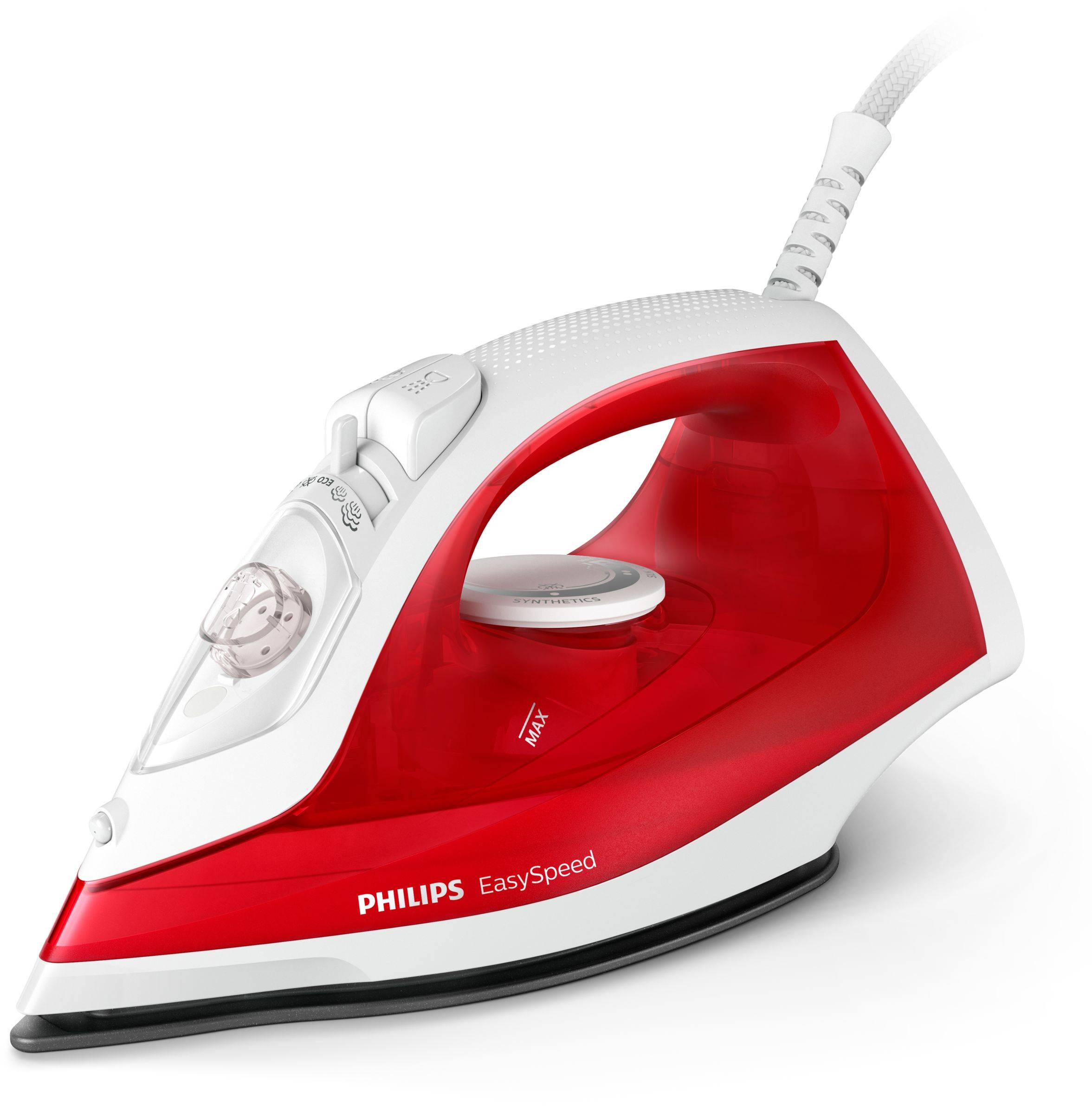 EasySpeed GC1742 Dampfbügeleisen 2000W Rot Weiß