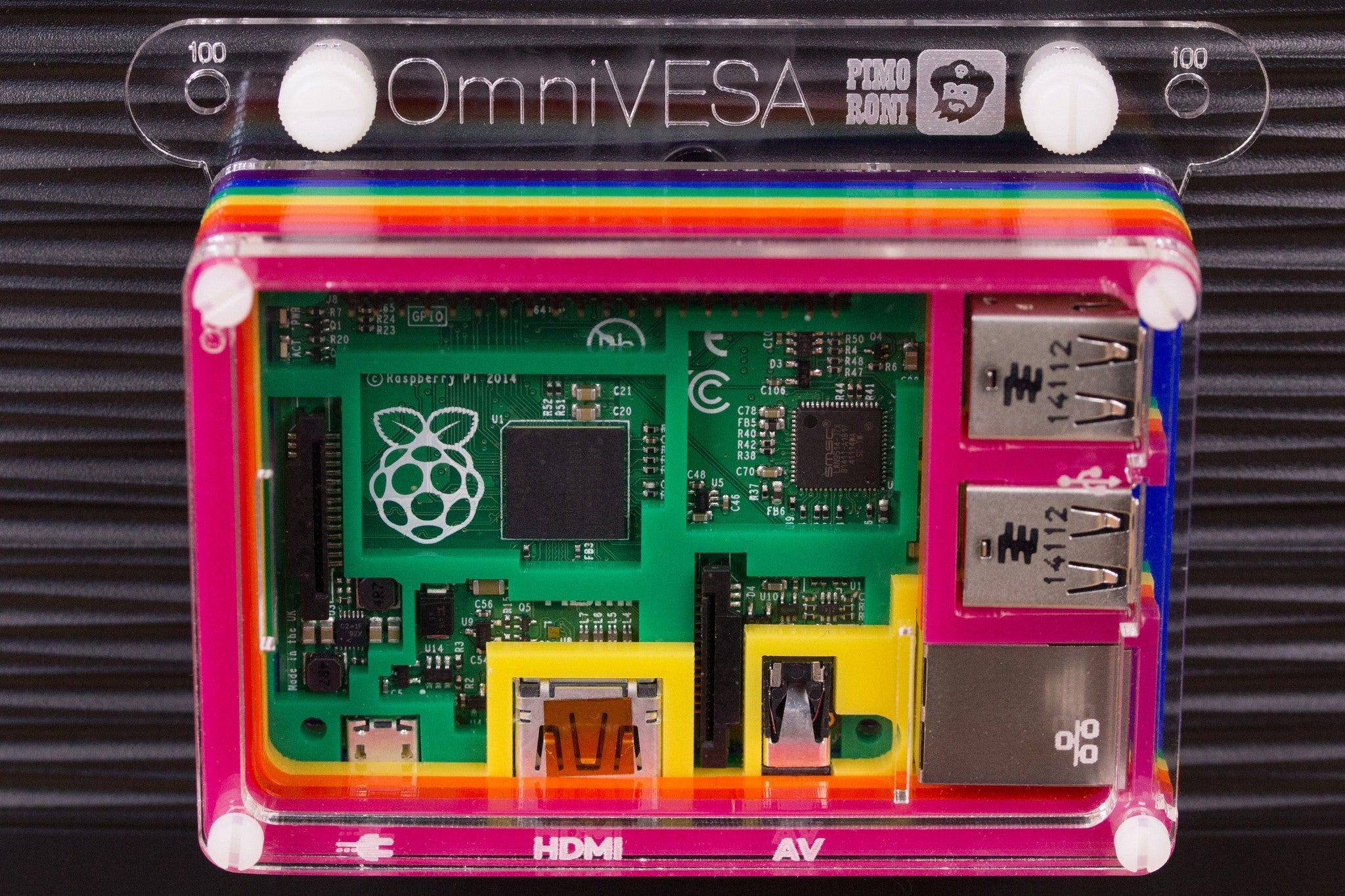 Pimoroni OmniVESA Halterung für Raspberry Pi
