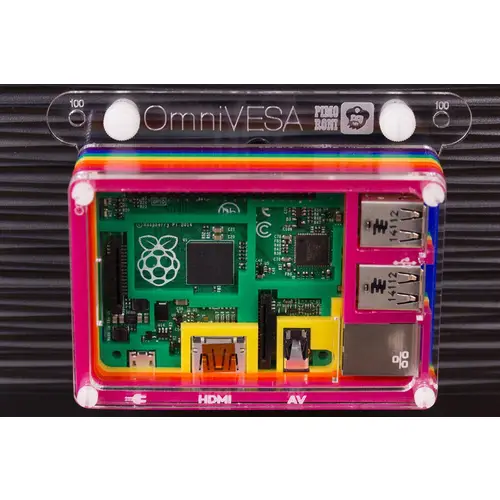 Pimoroni OmniVESA Halterung für Raspberry Pi Pimoroni OmniVESA Halterung für Raspberry Pi