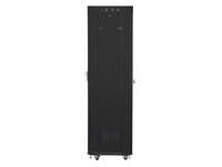Lanberg FF01-6642-12BL - Freistehendes Gestell - 42U - 800 kg - 90 kg - Schwarz