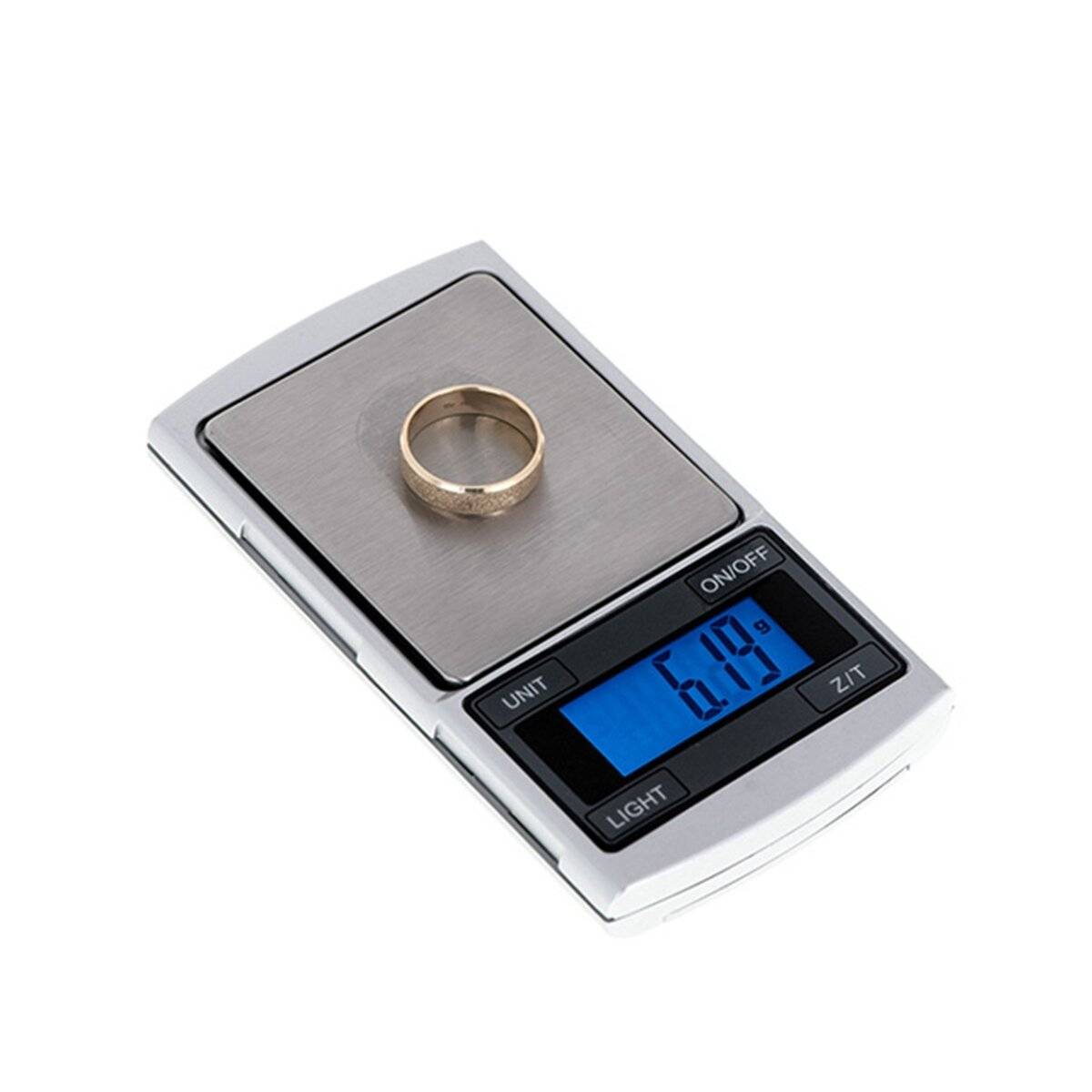 Adler AD 3168 Präzisionswaage in Silber, 0,1g - Ideal für Küche, Labor & Schmuck