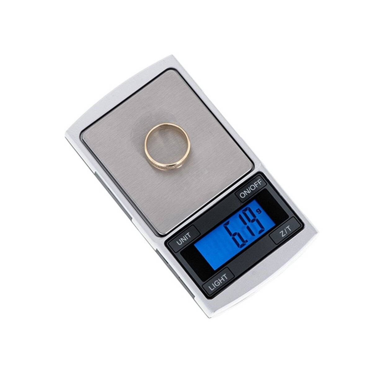 Adler AD 3168 Präzisionswaage in Silber, 0,1g - Ideal für Küche, Labor & Schmuck