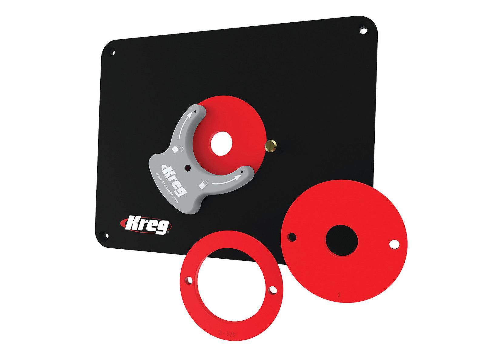Kreg Frästisch-Einlegeplatte - ungebohrt