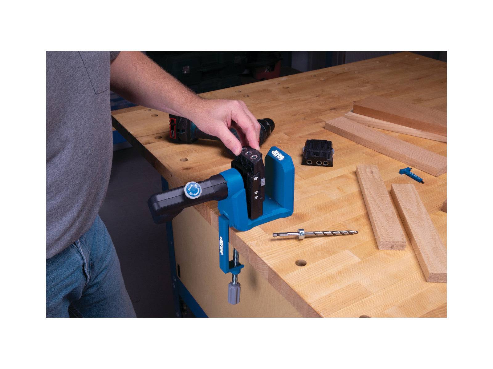 Kreg MICRO-POCKET™ Bohrschablonen-Kit - 500er-Serie