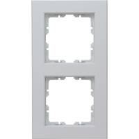 HEINRICH KOPP - Kopp HK07-Abdeckrahmen 2-fach402634007Farbe grau matt