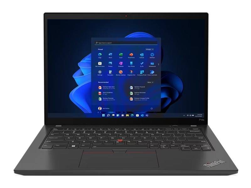 Lenovo ThinkPad P14s Gen 4 21HF - 180°-Scharnierdesign - Intel Core i7 1370P / 1.9 GHz - vPro Enterprise - Win 11 Pro -