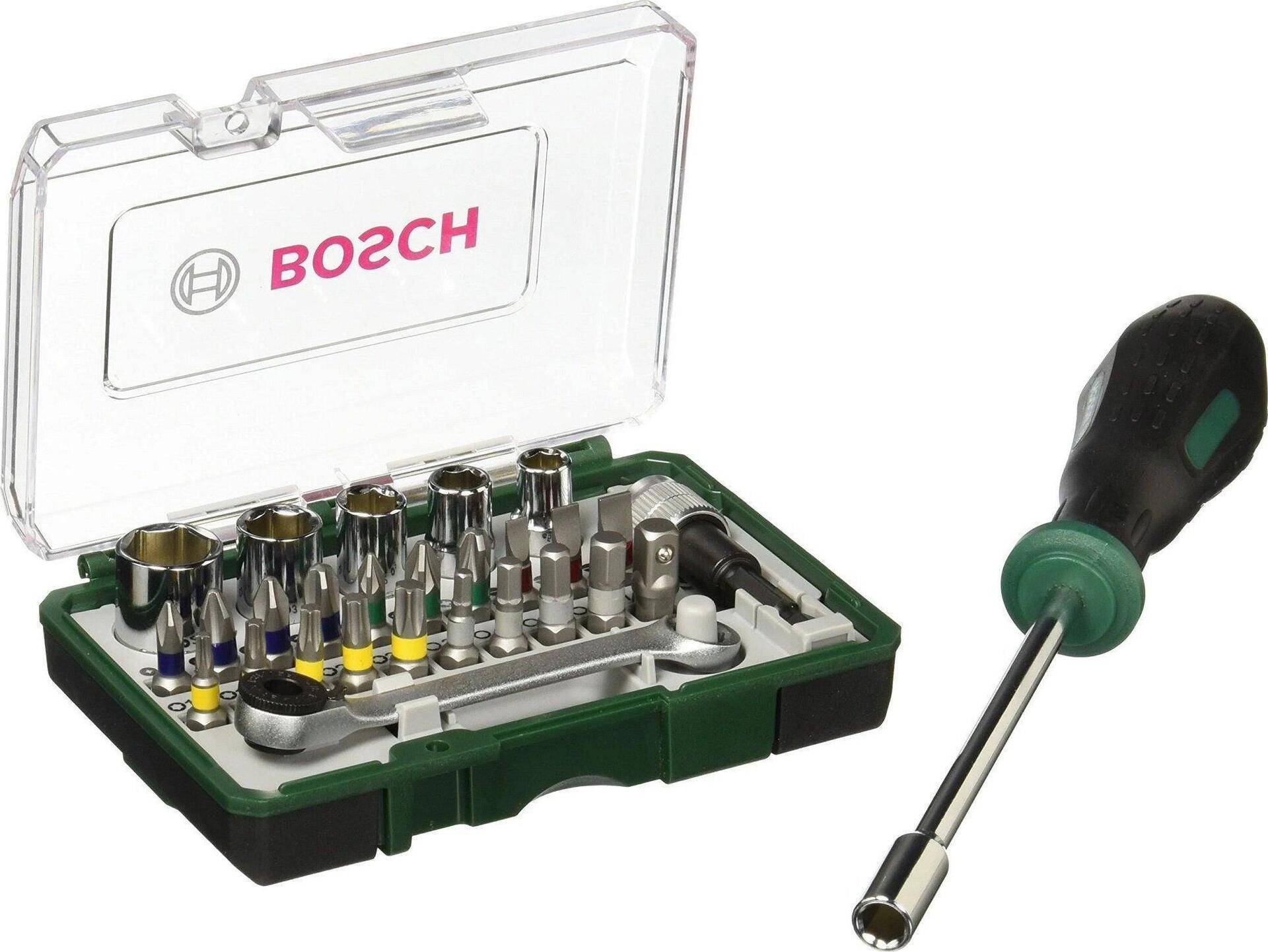 Bosch Bit- und Ratschenset 28tlg