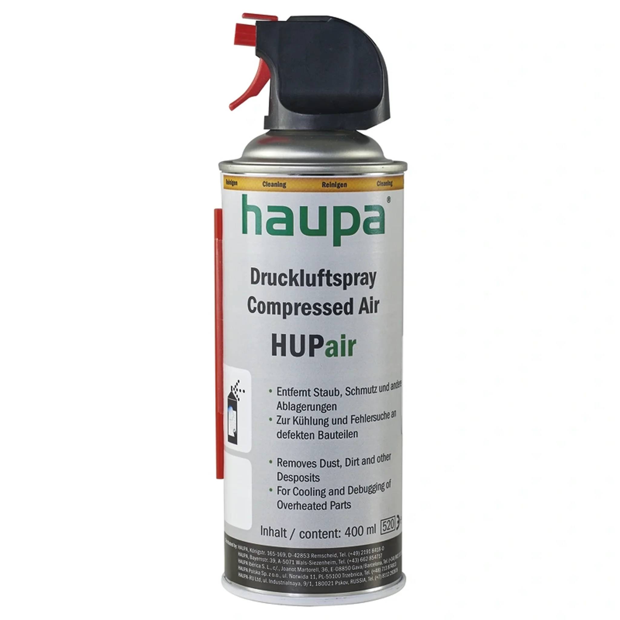 HAUPA Druckluft-Spray, HUPair, Aerosol, 400 ml, 1 Stk.