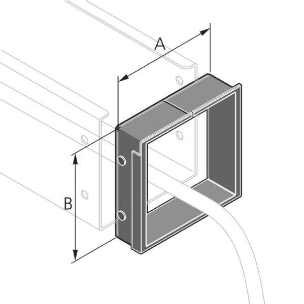 25 Stk. Pflitsch Kanal-Kantenschutz KSP 50/50 TPE