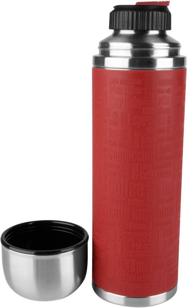 Emsa Isolierflasche SENATOR SLEEVE 1L rt