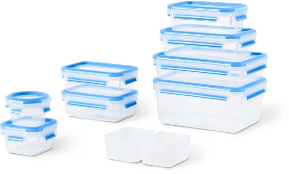 Emsa Frischhaltedosen-Set CLIP CLOSE 9erSet