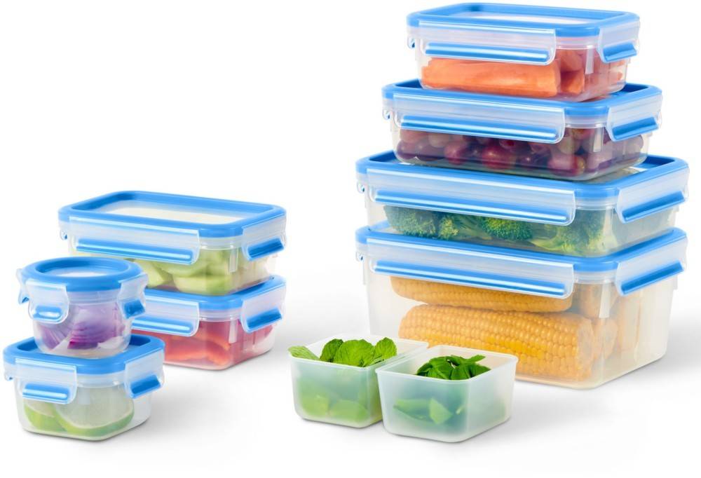 Emsa Frischhaltedosen-Set CLIP CLOSE 9erSet