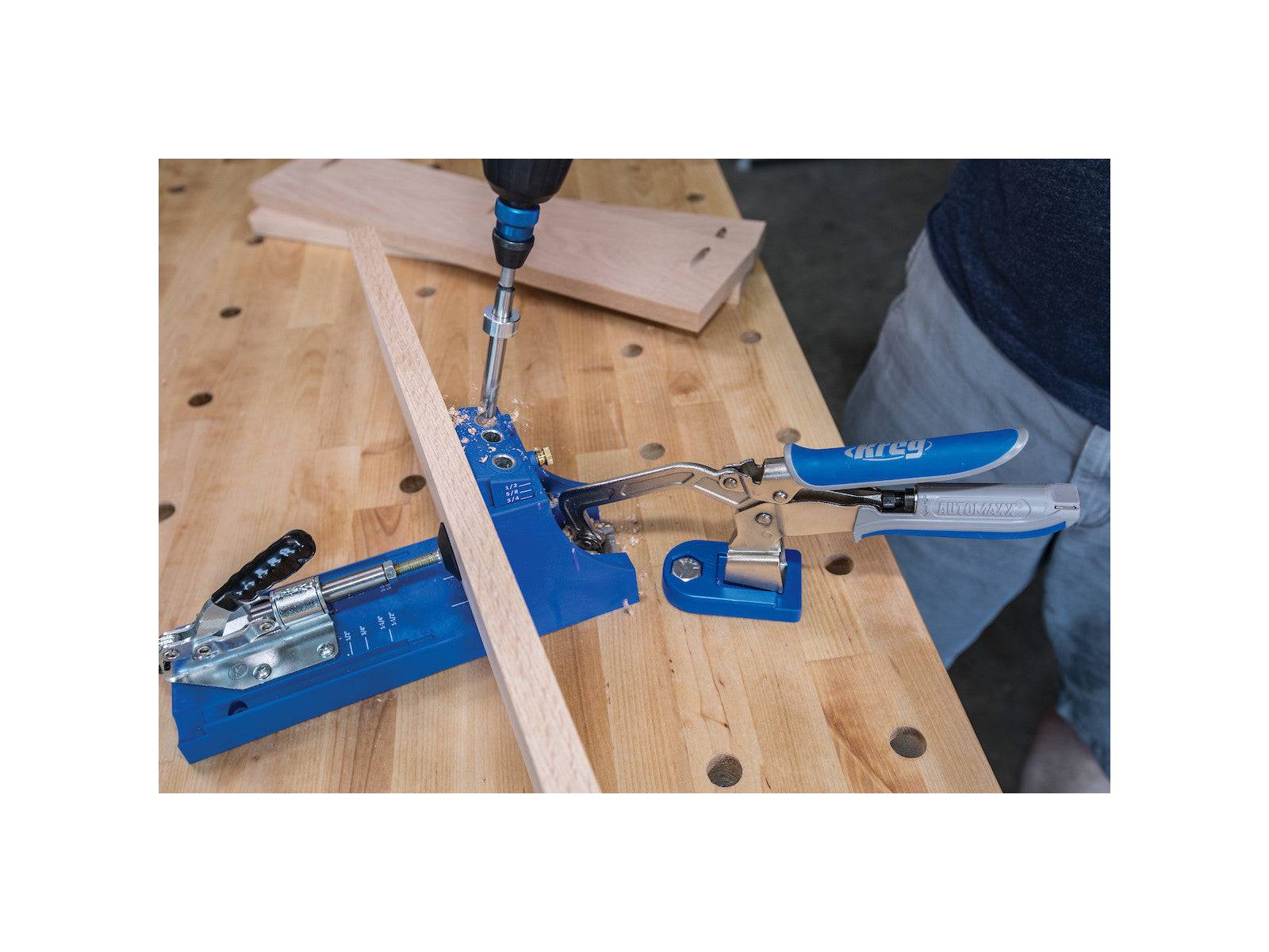Kreg Automaxx® Werkbankzwinge 83 mm inkl. Werkbank-Adapter