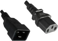 PowerCord C13-C20 0.5M SchwarzIEC 60320-C13 auf C20, Schwarz