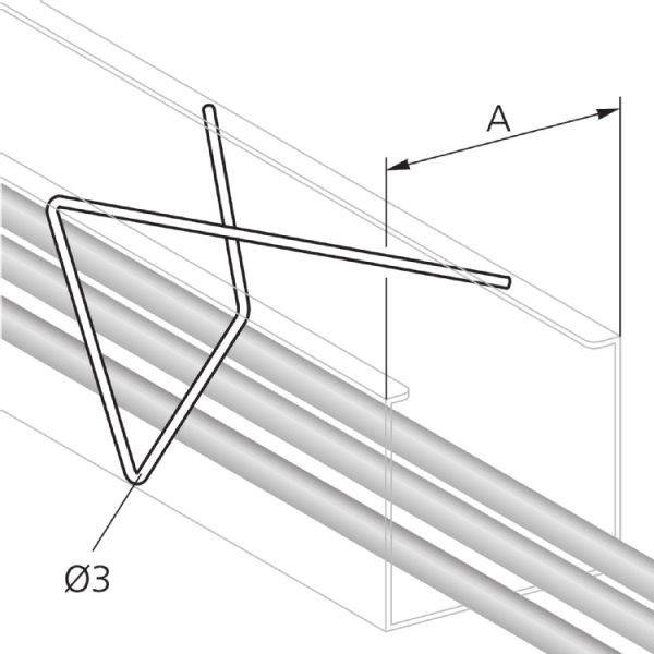 10 Stk. Pflitsch Kabelrückhalter KRH 75